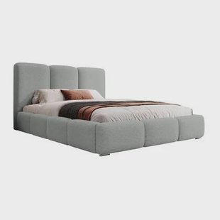 NADUVI Collection Bedframe Briar bouclé met opbergvak 180x200