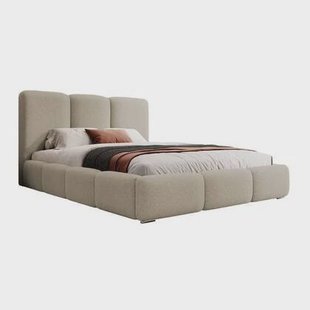 NADUVI Collection Bedframe Briar bouclé met opbergvak 160x200