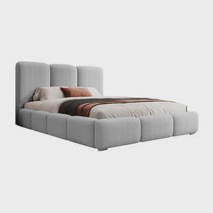 NADUVI Collection Bedframe Briar met opbergvak ribstof 160x200