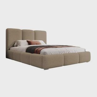 NADUVI Collection Bedframe Briar bouclé met opbergvak 180x200