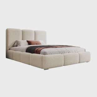 NADUVI Collection Bedframe Briar bouclé met opbergvak 180x200