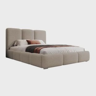 NADUVI Collection Bedframe Briar bouclé met opbergvak 180x200