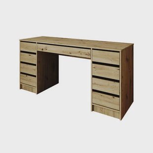 Meubella - Kaptafel Arco 2 - Eiken - 154 cm