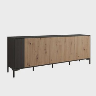 Meubella - Dressoir Molina - Eiken - 200 cm Meubella - Dressoir Molina - Eiken - 200 cm