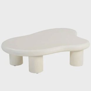 Livingfurn - Salontafel Ivoor Beton - 120x88x30cm - Feline