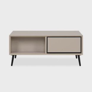 Calicosy - Salontafel Arona - 94 cm - Taupe | Zwart