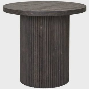 House Nordic Boavista Ronde Bijzettafel Donkerbruin