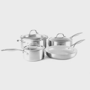 GreenPan Venice Pro Evershine 7-delige set- Tri-ply - PFAS-vrij