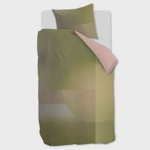 Beddinghouse Dutch Design Glossy dekbedovertrek - 140x200|220 - Groen