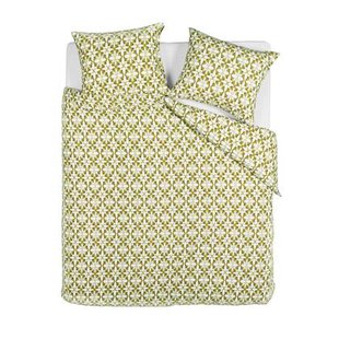 Beddinghouse Mae dekbedovertrek - 200x200|220 - Groen
