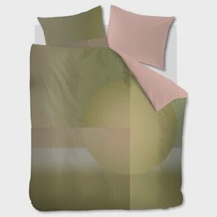 Beddinghouse Dutch Design Glossy dekbedovertrek - 200x200|220 - Groen