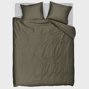 Beddinghouse Change dekbedovertrek - 200x200|220 - Olijfgroen