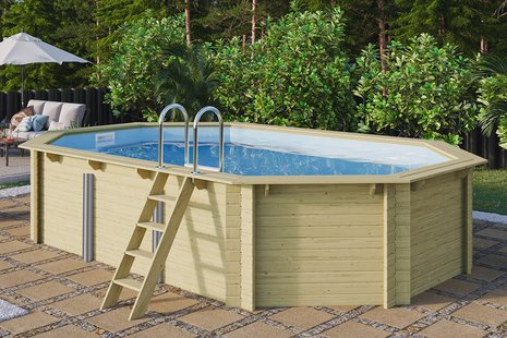 Karibu | Zwembad Model 4 | Variant A