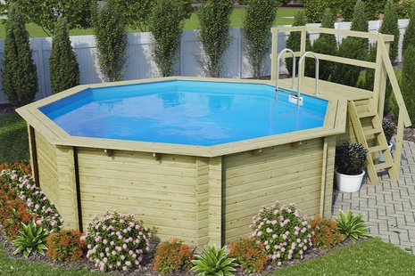 Karibu | Zwembad Model 2 met Filterpakket | Variant B