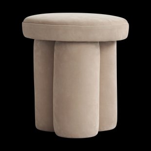 101 Copenhagen Big Foot kruk Ø38x43 cm Nubuck