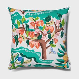 Classic Collection Botanical Cherry kussenhoes 50x50 cm White