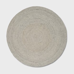 Classic Collection Merino wollen vloerkleed rond Ø240 cm Concrete