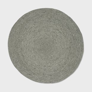 Classic Collection Merino wollen vloerkleed rond Ø240 cm Green