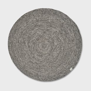Classic Collection Merino wollen vloerkleed rond Ø240 cm Grey