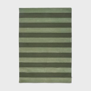 Classic Collection Stripe Boucle vloerkleed Green, 170x230 cm