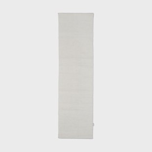 Classic Collection Plain loper Off-white, 80x250 cm