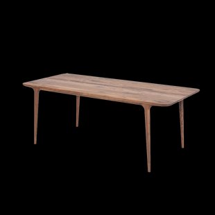 Fawn table houten eettafel wild walnut - 180 x 90 cm