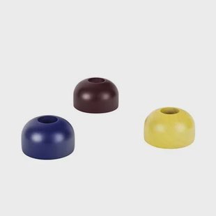 noo.ma LUMS kaarsenhouders set van 3 - Tricolor