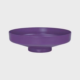 noo.ma VILU Stalen kom - Iris Violet