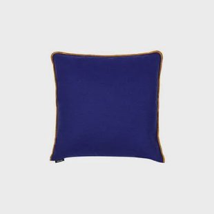 noo.ma DVU Kussen - 40x40 cm - Blueberry Pie & Seashell Beige