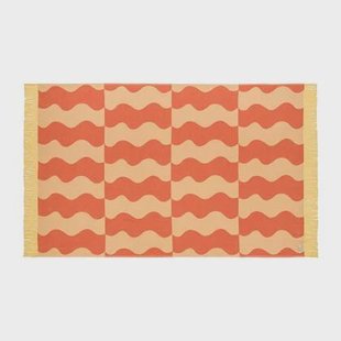 noo.ma NUGO Strandlaken - Pumpkin Orange & Mellow Yellow