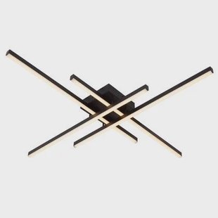 Lucide NOVAK Plafonnière - Zwart