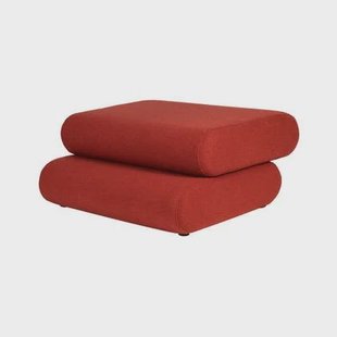 noo.ma TASO Poef - Poppy Red