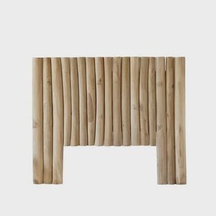 Tikamoon - Hoofdeinde voor kinderkamer van massief teakhout 120 cm