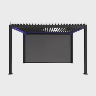 sweeek - Elektrische aluminium lamellendak pergola 3x4 m LED