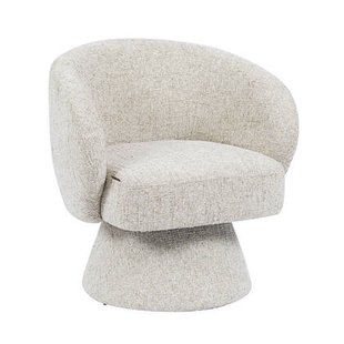 Bronx71 Fauteuil Lenn draaibaar chenille taupe