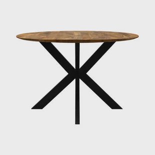 Kick eettafel Jake - 120cm - Bruin