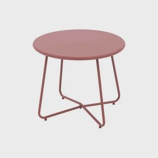 Goossens Tuintafel Must in Aluminium poedercoating rood