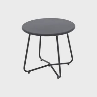 Goossens Tuintafel Must in Aluminium poedercoating zwart