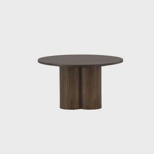 Svea - Rova ronde salontafel - ø80 cm - mokka
