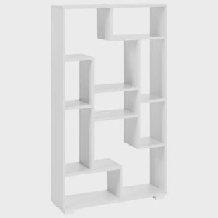 Beliani - ALMA - Boekenkast - Wit - Vezelplaat