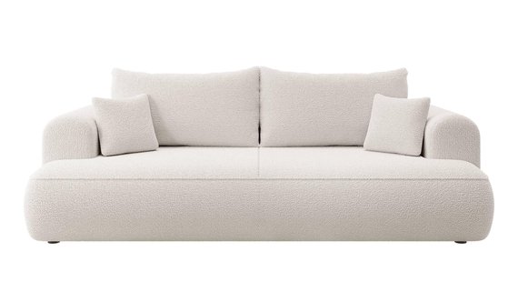 3-zitbank Philipa bouclé met slaapfunctie | NADUVI Collection