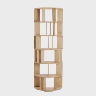 Light & Living - Wandkast LIMPYA - 76x37x212cm - Bruin