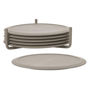 Zone Denmark Singles Onderzetter Set Van 6 Taupe