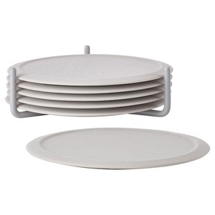 Zone Denmark Singles Onderzetter Set Van 6 Warm Grey Zone Denmark Singles Onderzetter Set Van 6 Warm Grey