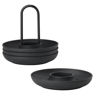 Zone Denmark Singels Eierdopje 4 Delig Black