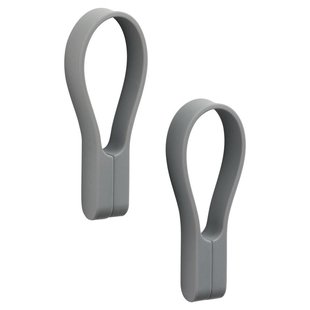 Zone Denmark Loop Magneet Haak Set Van 2 Grey