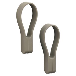 Zone Denmark Loop Magneet Haak Set Van 2 Taupe