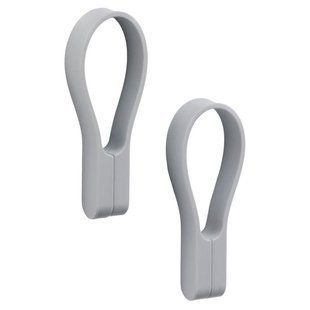 Zone Denmark Loop Magneet Haak Set Van 2 Gull Grey
