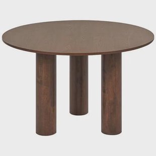 Beliani - ORIN - Eettafel - Donkere houtkleur - MDF