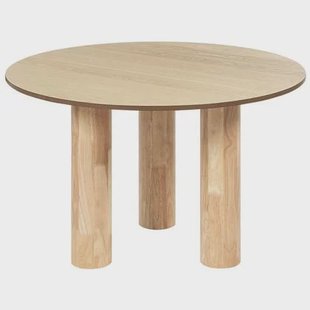 Beliani - ORIN - Eettafel - Lichte houtkleur - MDF